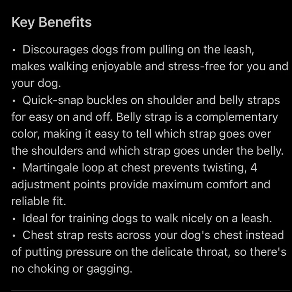 Easy Walk Brown and Tan Adjustable Pet Harness